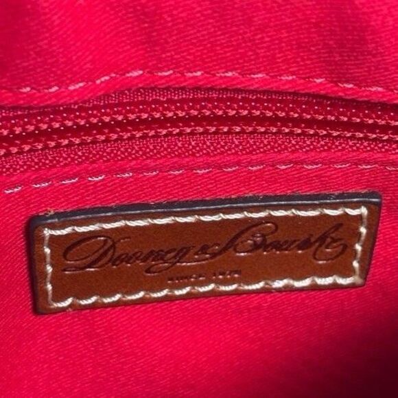 Dooney & Bourke Embossed Lizard Ginger Pouchette Shoulder Crossbody Bag $178 - Picture 9 of 16